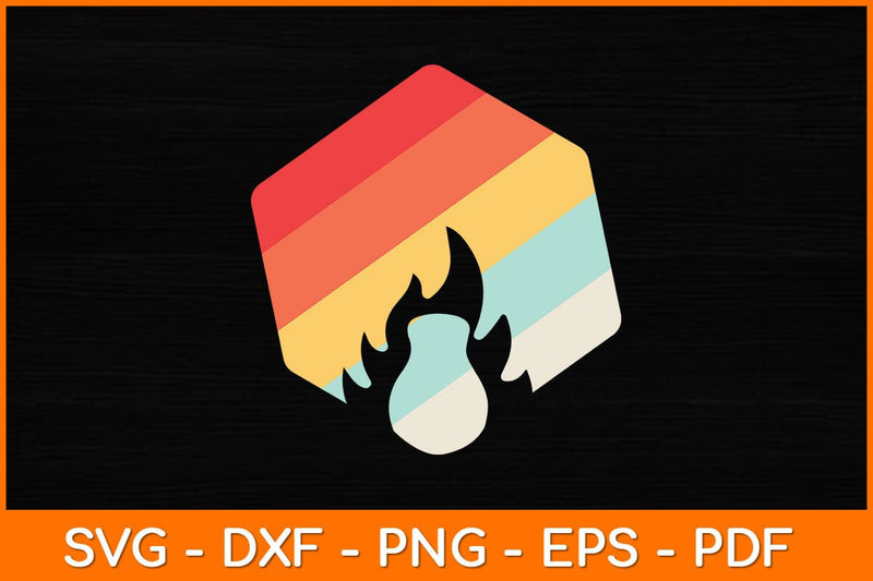 Retro Vintage Kiln Svg File SVG artprintfile 