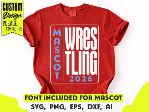 Retro Wrestling Team SVG Template SVG DesignDestine 