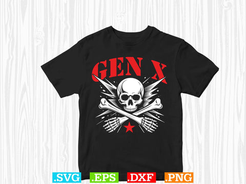 Retro X Generation Before All You Sissie Svg, Badasss Generation Shirt SVG Creativeart88 