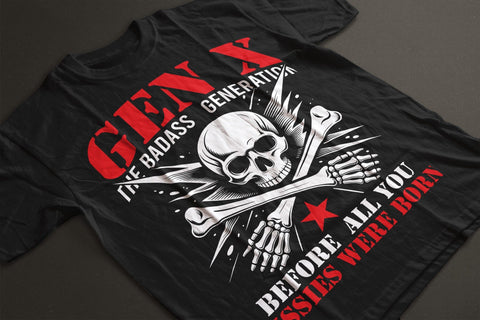 Retro X Generation Before All You Sissie Svg, Badasss Generation Shirt SVG Creativeart88 