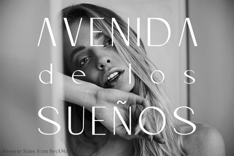 Reverie Modern Sans Font Font Beck McCormick 