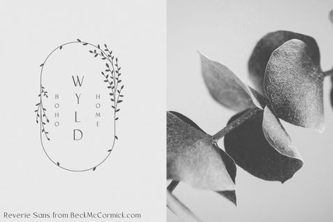 Reverie Modern Sans Font Font Beck McCormick 
