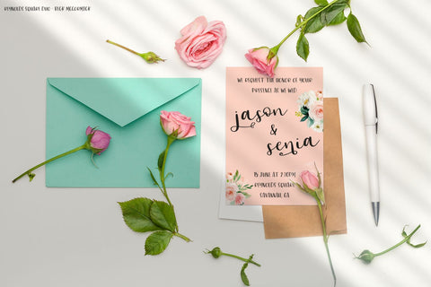 Reynolds Square Calligraphy Font Duo Font Beck McCormick 