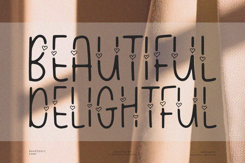 Rhapsodic - Display Font Font Alpaprana Studio 