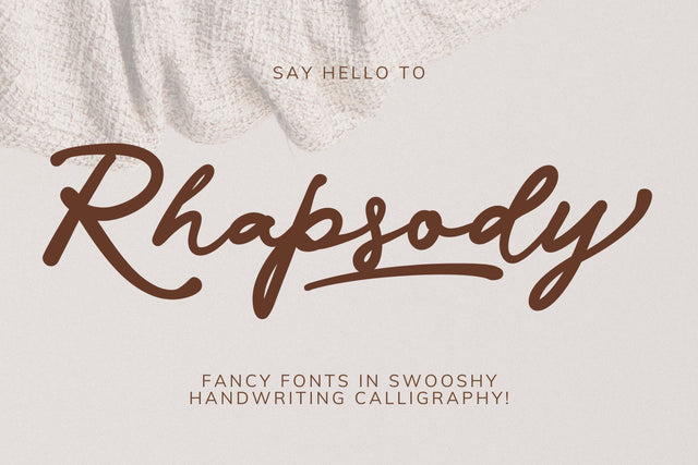 Rhapsody Font gatype 