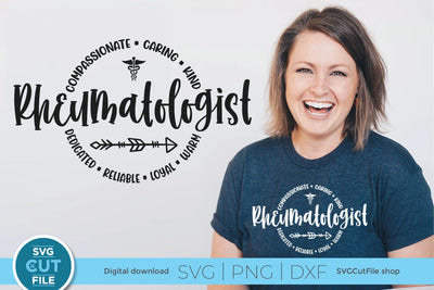 Rheumatologist svg - a rheumatology doctor svg for crafters SVG SVG Cut File 
