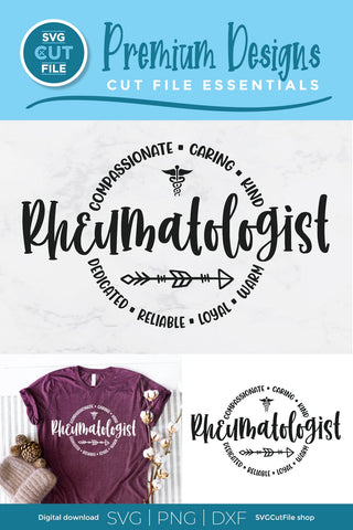 Rheumatologist svg - a rheumatology doctor svg for crafters SVG SVG Cut File 