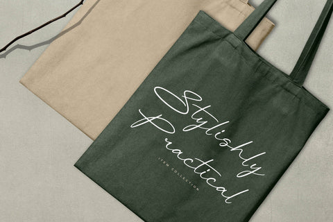 Rhinayza - Modern Signature Script Font Letterena Studios 