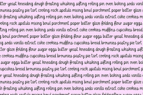 Rhubarb Crumble Feminine Cute Handwriting Font Font Blush Font Co. 