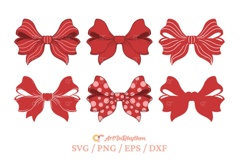 Ribbon Bow Svg Bundle, Ribbon Bow Svg, Ribbon Svg, Bow Svg, Ribbon Bow Svg Cut Files SVG Artinrhythm shop 