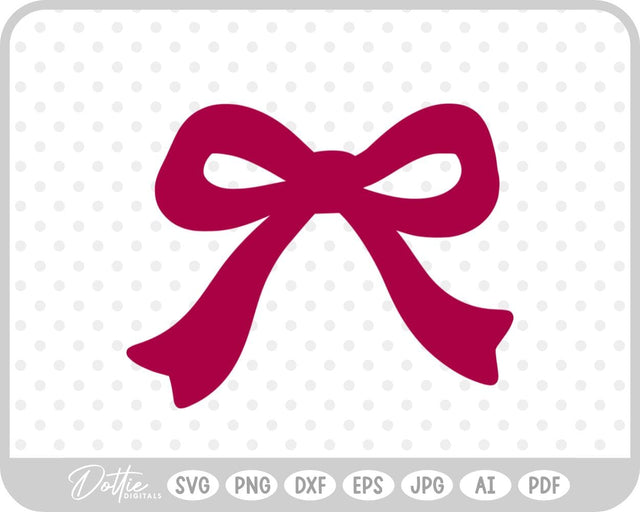 Ribbon Bow SVG DottieDigitals 