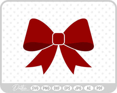 Ribbon Bow SVG DottieDigitals 