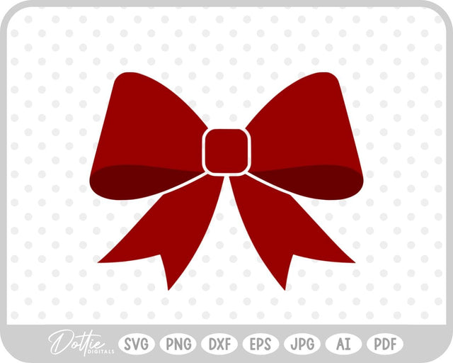 Ribbon Bow SVG DottieDigitals 