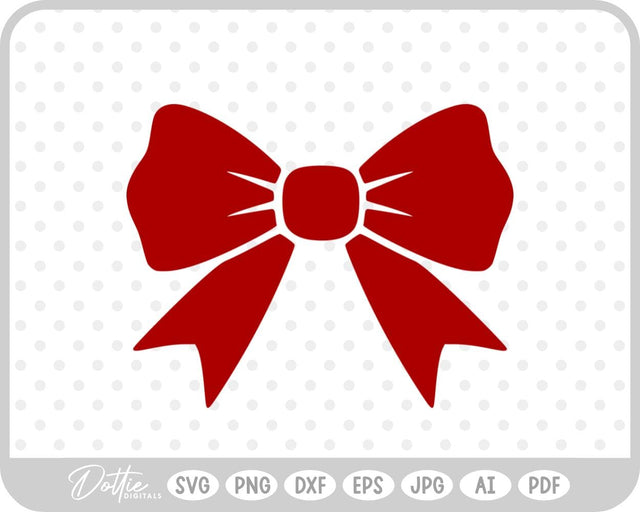 Ribbon Bow Tied Knot SVG DottieDigitals 