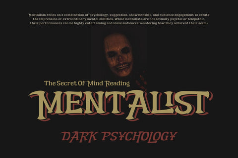 Ricksta - Gothic Font Font twinletter 