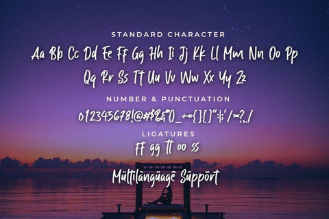 RIGHT NIGHT – DISPLAY FONT SVG MJB Letters Studio 