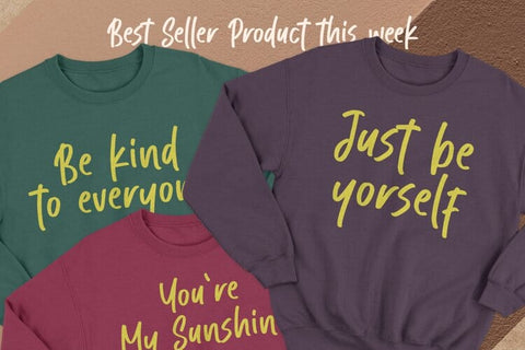 RIGHT NIGHT – DISPLAY FONT SVG MJB Letters Studio 