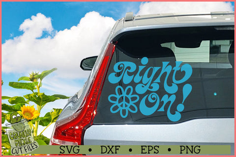 Right On SVG File SVG Crunchy Pickle 