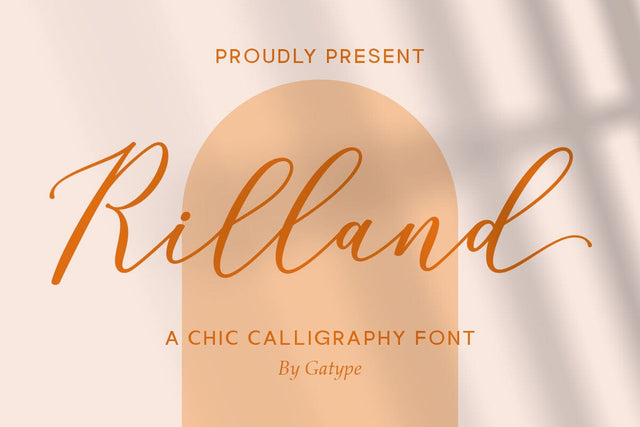 Rilland Font gatype 