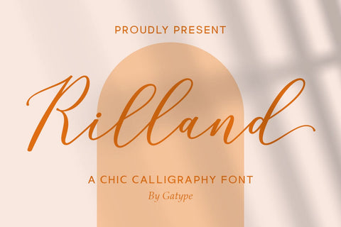 Rilland Font gatype 
