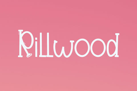 Rillwood Font Dm Letter Studio 