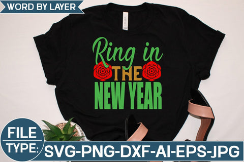 Ring in the New Year SVG Cut File SVG Studio Innate 