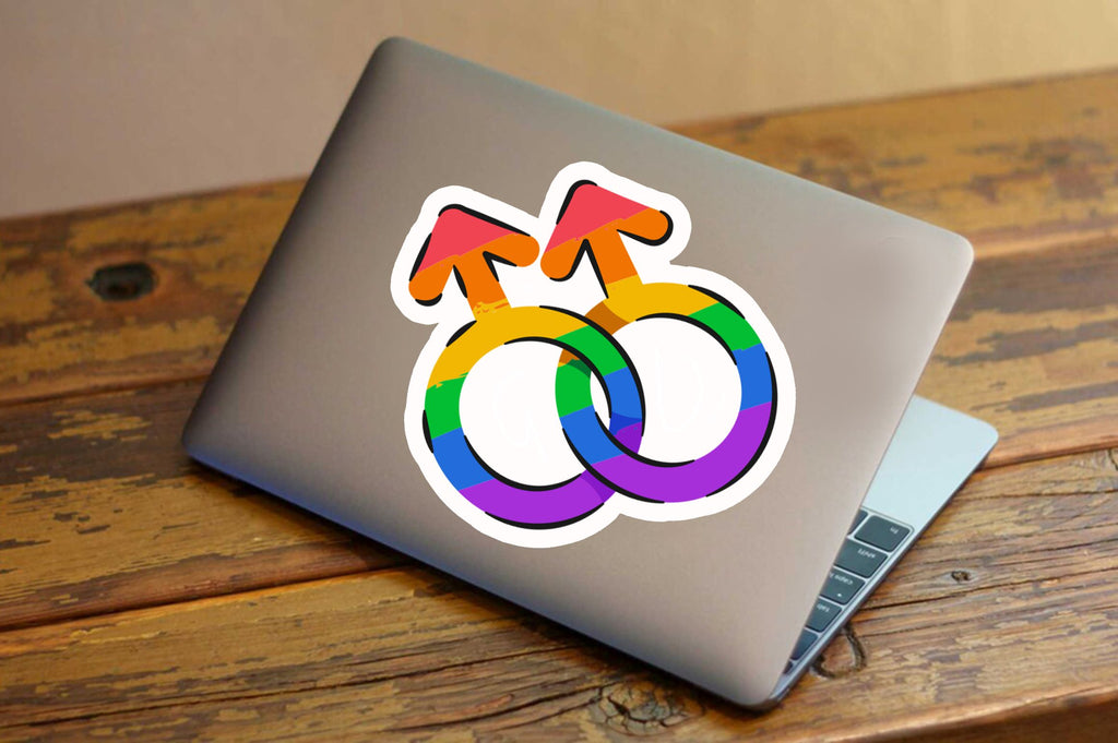 Pride Sticker Design Ring of pride Sticker Design - So Fontsy