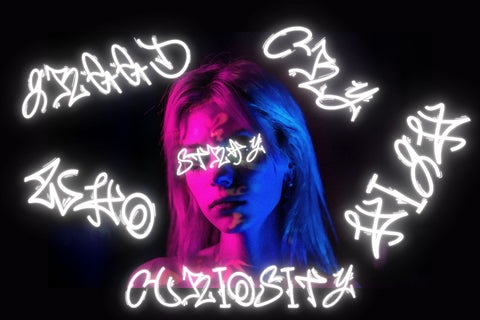 Riot Sketch Font Dm Letter Studio 