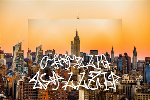 Riot Sketch Font Dm Letter Studio 