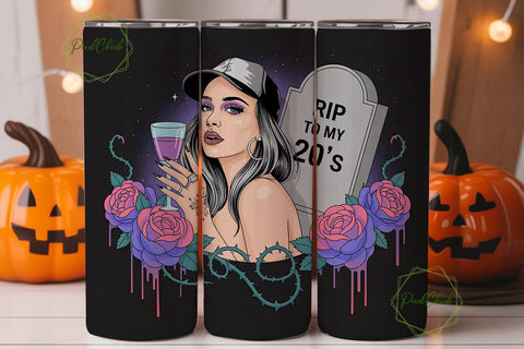 RIP to My 20s Tumbler Wrap Sublimation PixelChick 
