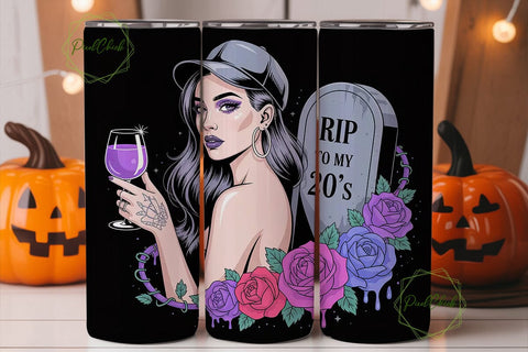 RIP to My 20s Tumbler Wrap Sublimation PixelChick 