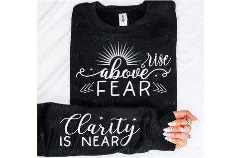 Rise above fear Sleeve SVG Design SVG Designangry 