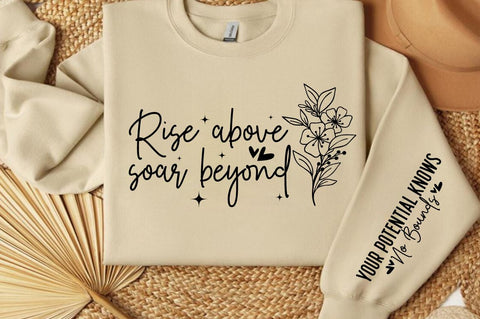 Rise above soar beyond Sleeve SVG Design SVG Designangry 