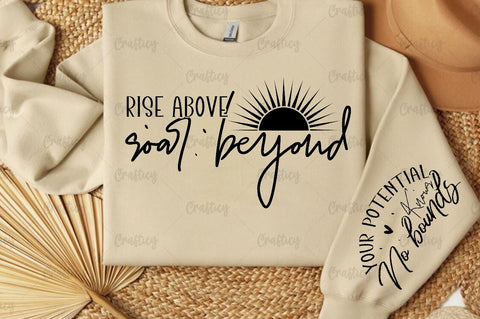 Rise above soar beyond Sleeve SVG Design SVG Designangry 
