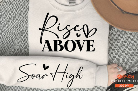 Rise Above SVG Sleeve Design SVG Designangry 