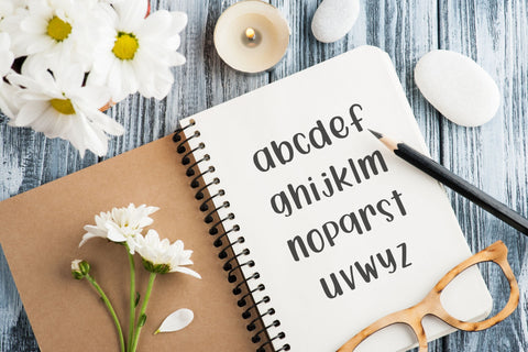 Rise of Red Handwritten Font Font LKM DigiDesigns 