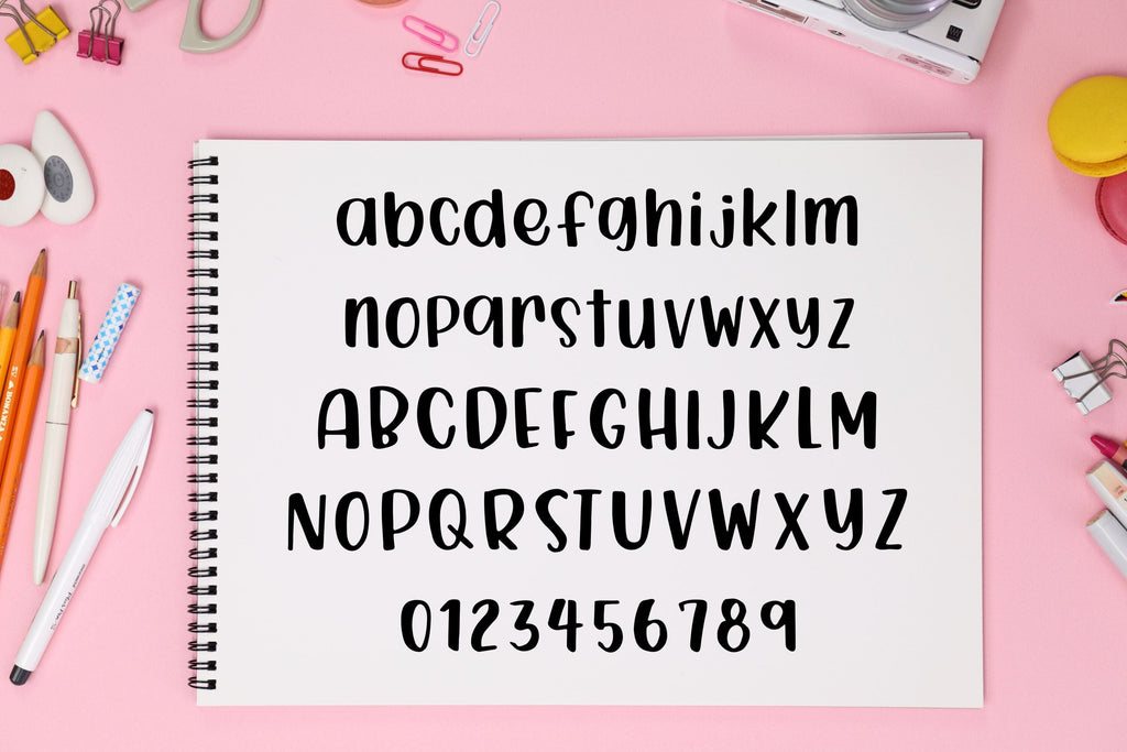 Rise of Red Handwritten Font - So Fontsy