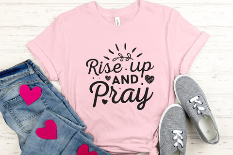 Rise Up and Pray SVG - Faith SVG SVG CraftLabSVG 
