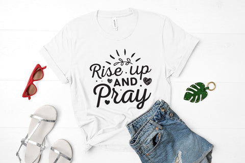 Rise Up and Pray SVG - Faith SVG SVG CraftLabSVG 