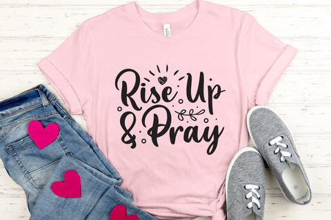 Rise Up & Pray SVG, Faith SVG Cut File SVG CraftLabSVG 