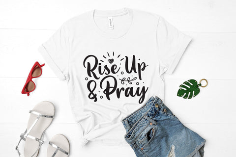 Rise Up & Pray SVG, Faith SVG Cut File SVG CraftLabSVG 