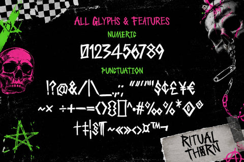 Ritual Thorn Font BB Digital Arts 