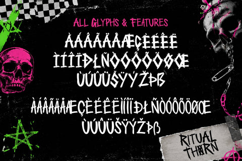 Ritual Thorn Font BB Digital Arts 