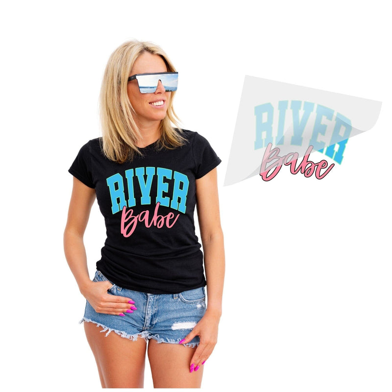 River Babe DTF Transfer Physical So Fontsy T-Shirt Iron-On Transfer Shop