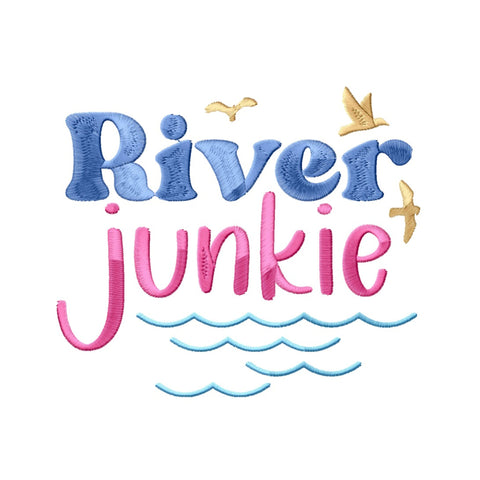 River Quotes Embroidery Designs Bundle, River Life Quotes, Nature Embroidery Patterns, Digital Download for Machine Embroidery Embroidery/Applique DESIGNS HappyDesignStudio 