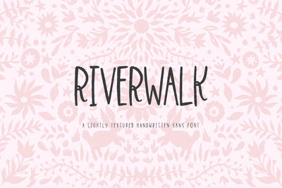 Riverwalk Sans Font Beck McCormick 