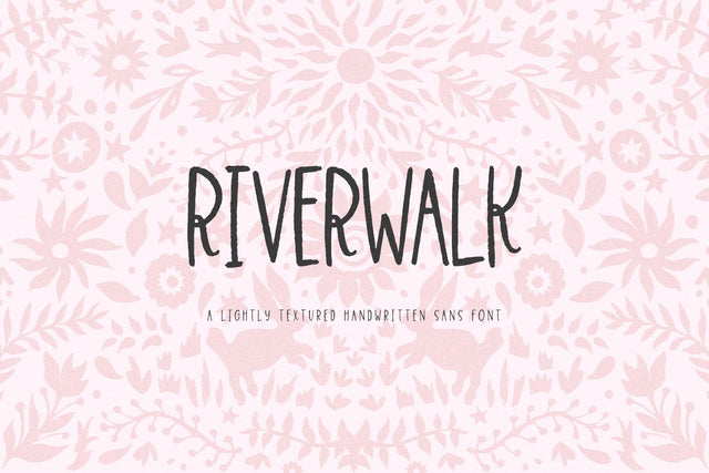 Riverwalk Sans Font Beck McCormick 