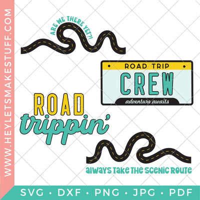 Road Trip Bundle SVG Hey Let's Make Stuff 