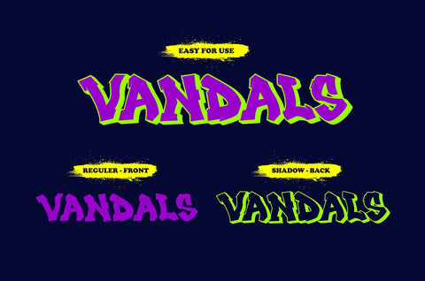 Road Vanders - Graffiti Font Font Mozzatype 