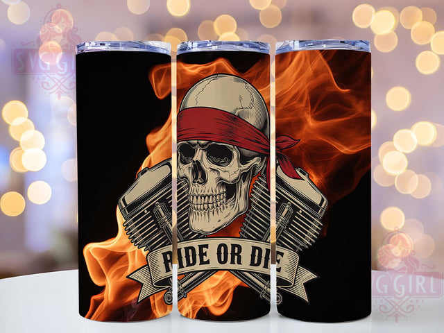 Road Warrior Biker Life Tumbler, Motorcycle Lover Present, Rider Drinkware Design, Chopper Enthusiast Gift, Biker Life Tumbler, Road Warrior Cup, Sublimation Template Sublimation SvggirlplusArt 